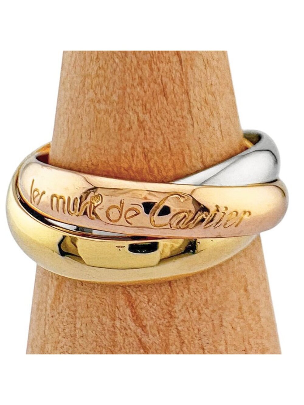 Cartier Trinity Ring 18k Yellow Gold